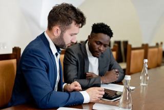 Registre du commerce et des sociétés consulté au greffe d'un tribunal de commerce